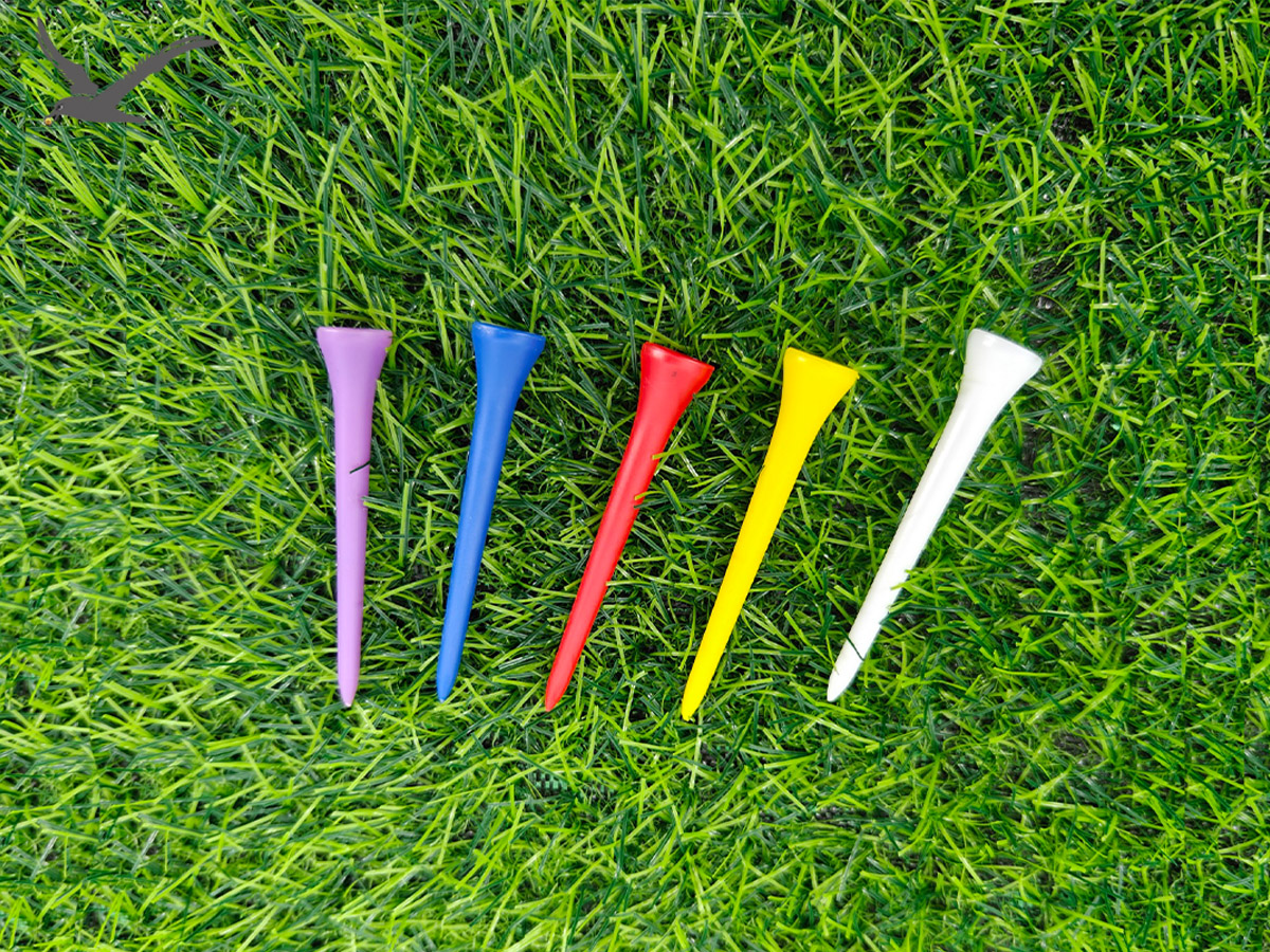 ຄວາມຫຼາກຫຼາຍທາງດ້ານວັດຖຸ: tees Golf tees